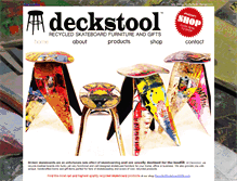 Tablet Screenshot of deckstool.com